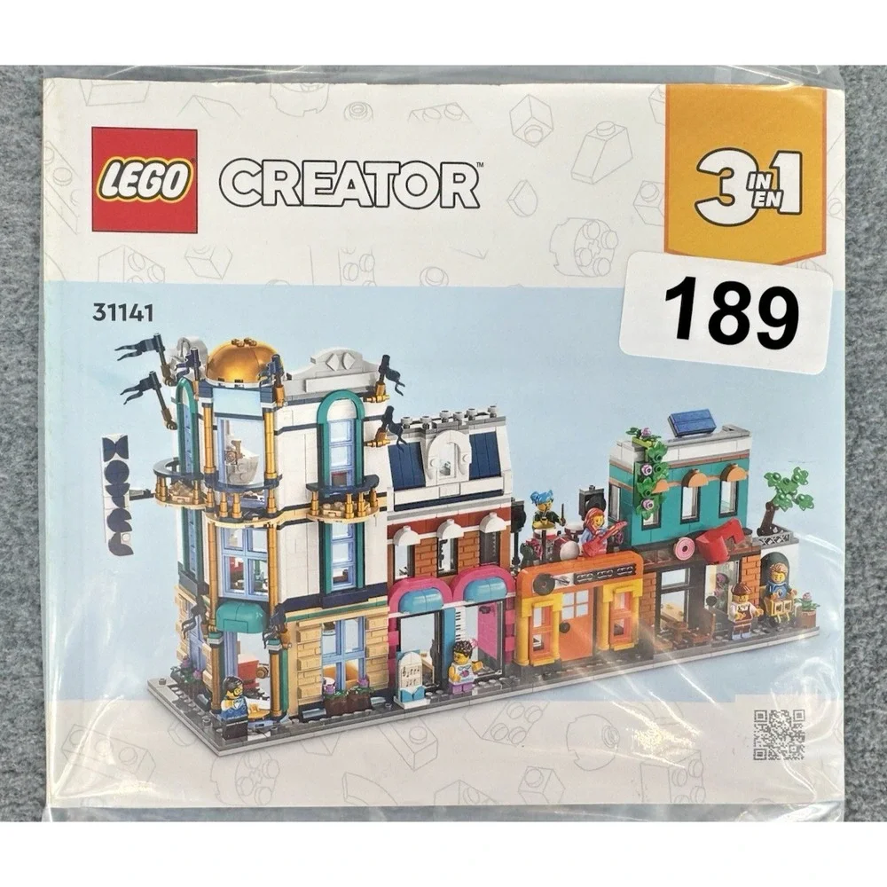 LEGO 31141 Creator 3 in 1 Main Street Instruction Manual‎ Only OEM Original